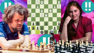 Faithful chess game | Judit Polgar vs Magnus Carlsen 2