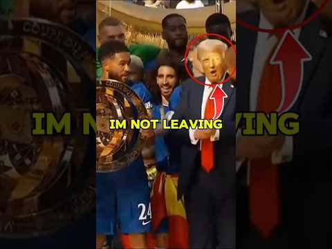 Chelsea Humiliate PSG And Then Trump Stole The Trophy Ceremony 