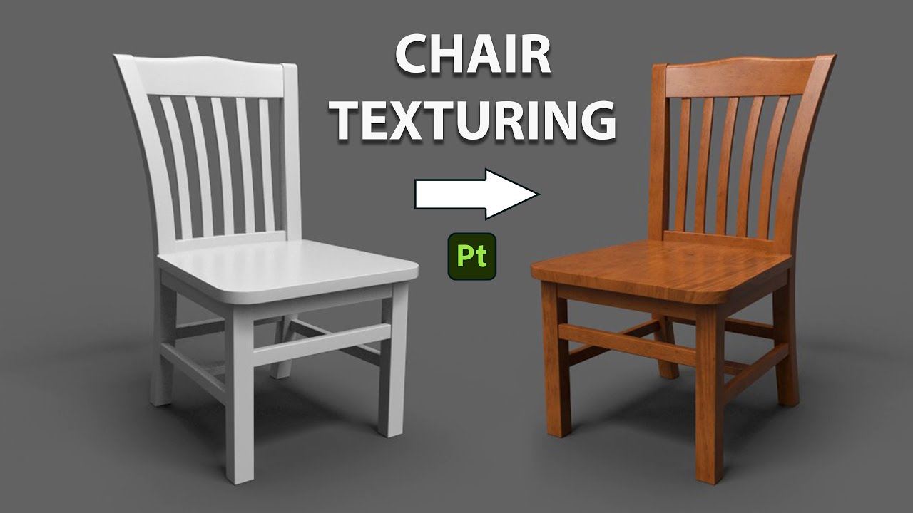 Texturing Chair Chair Texturing in Substance Painter - YouTube