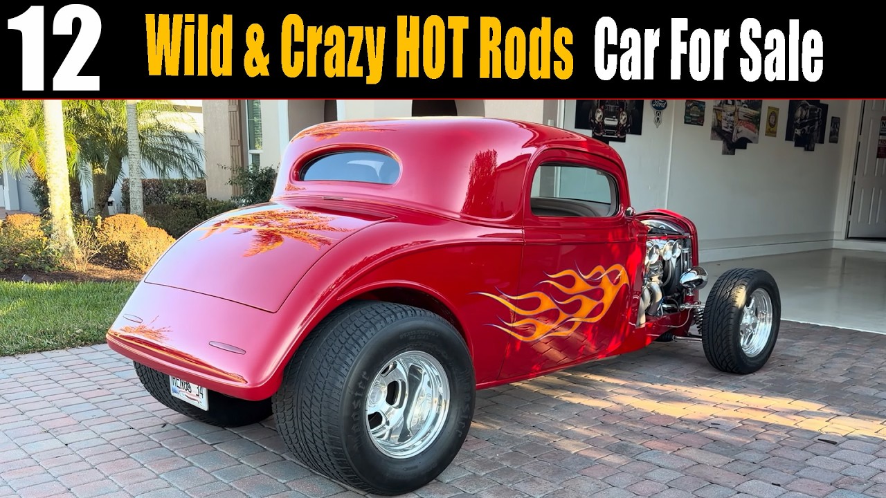 Most Expensive Hot Rods 12 INSANE Hot Rods FOR SALE 🔥 Built to DOMINATE the Streets!! (Must See ...