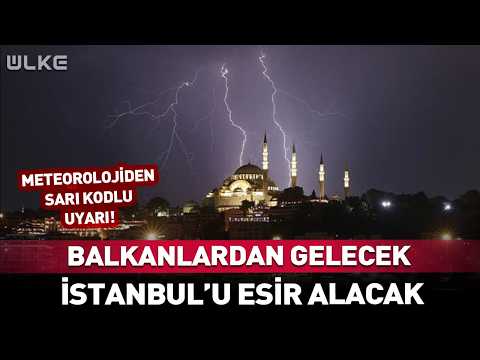 Yellow-Coded Weather Warning for Istanbul!