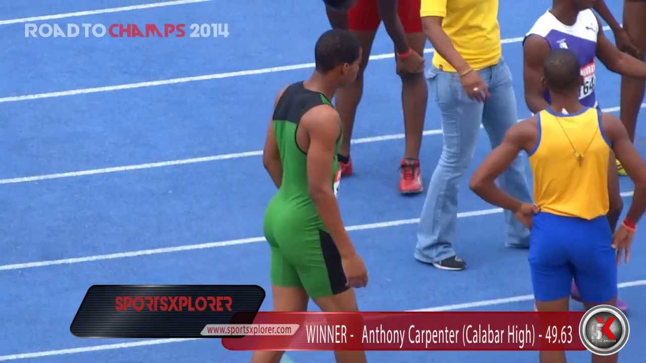 C'Bar's Anthony Carpenter wins Boys Class 2 400m - Youngster Goldsmith - ROAD TO CHAMPS 2014