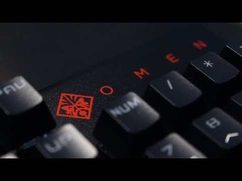 HP OMEN 1100 Mechanical Keyboard Review Under 3-Minutes (CC available)