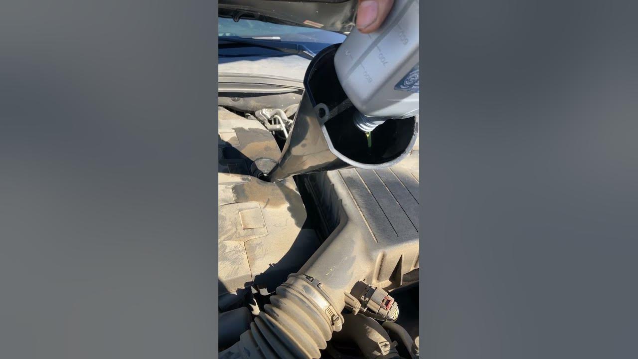 2014 chevy Camaro lt v6 5 quarts of oil after u remove the oil cap