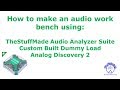 Audio Analyzer & Dummy Load Using Analog Discovery 2 - 2019 Version