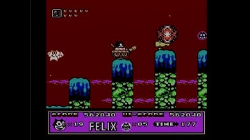 Felix The Cat: Round 9-2 (NES)