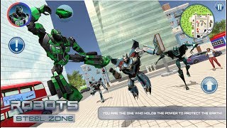 Robots: Steel Zone (By Superheroes Games) Android Gameplay HD screenshot 1