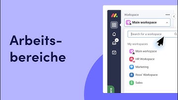 Die Arbeitsbereiche | Deutsch CC | monday.com Deutsch