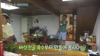 (Eng sub) Summer vacation - Mushroom hot pot is the best on a rainy day