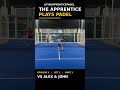 CAN I BEAT RANDOM PEOPLE IN A GAME OF PADEL ?? EPISODE 1