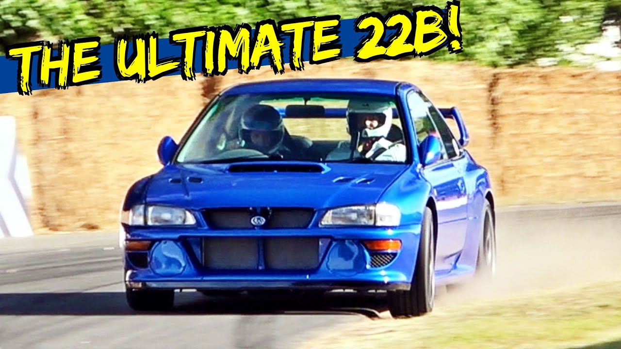 450 hp Prodrive P25 Restomod, the Ultimate Subaru Impreza 22B, Engine Sound, Details & Action at FOS