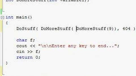 C++ Tutorial (wrap 2 @ video 40) - Absolute n00b spoonfeed