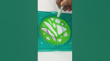 The Perfect Circle That Creates Endless Beauty: ASMR Art. #art #asmr #spirograph #shorts #2024 #usa