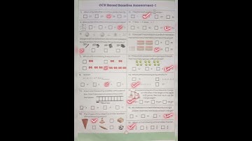 #prayasworkbook maths class 4-5 English medium #ocr based baseline assignment 1-2