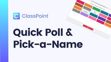 Quick Poll & Pick a Name in PowerPoint