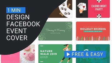 How To Design Facebook Event Cover Free And Easy