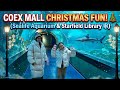 Christmas at COEX Mall: SpongeBob Aquarium &amp; Starfield Library Magic!