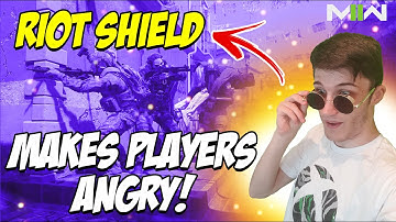 MAKING Modern Warfare 2 players ANGRY with the Riot shield!