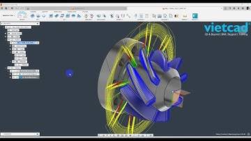 Fusion CAM - Rotary Contour |Fusion 360 Vietnam|