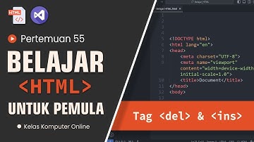 Belajar HTML Untuk Pemula | Tag Del dan Ins