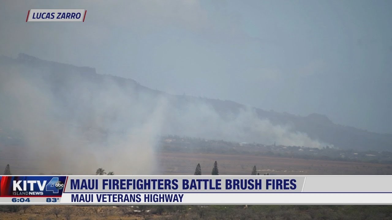 Brush Fires On Maui May Have Been Intentionally Set YouTube
