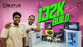 132K Gaming PC Build: Gigabyte 4060 & AMD 7500F Processor and More! | Hasan Vlogs | Creatus Computer