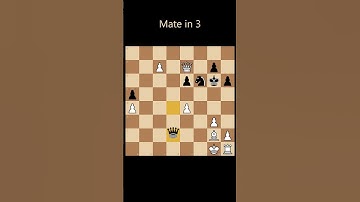 Chess puzzle. Mate in 3. Can you solve it?