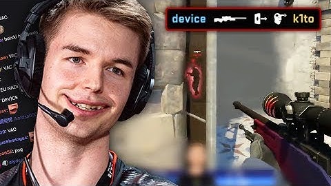 Dev1ce: "And I took that personally" - CSGO FUNNY MOMENTS ONLY