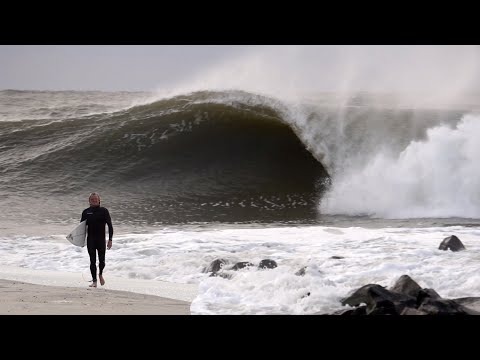 Historic BIGGEST & BEST Hurricane Surf in Years!