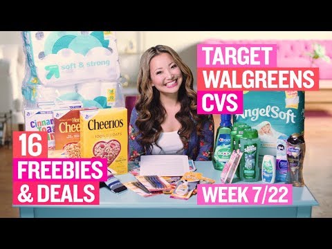 ★ TOP 16 Deals & FREEBIES at Target, Walgreens & CVS (Week 7/22 – 7/28)