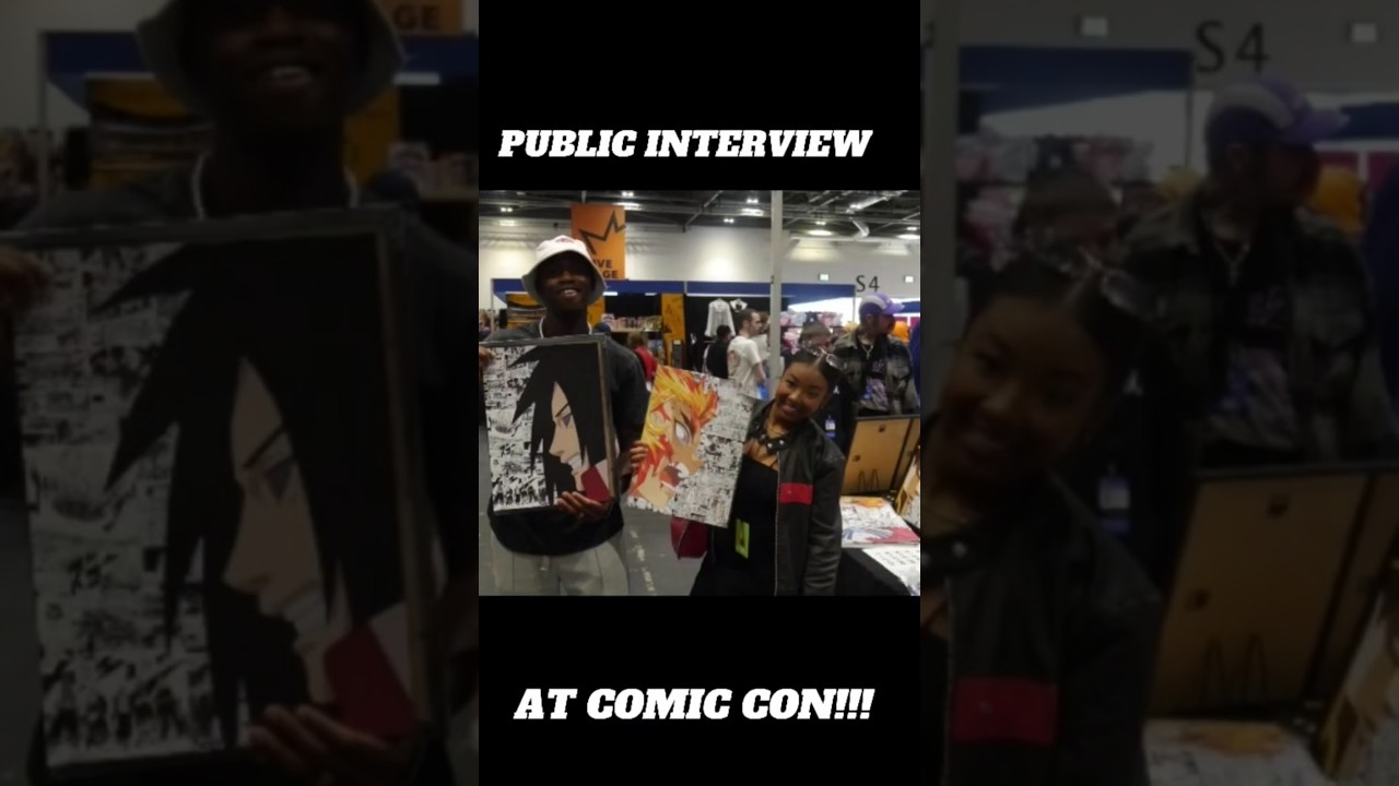 INTERVIEWING AN ANIME FAN AT COMIC CON