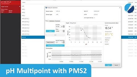 pH Multipoint Calibration with PreSens Measurement Studio 2