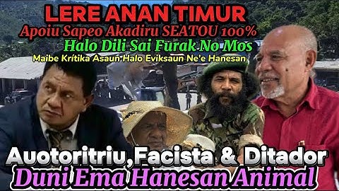 LAT Apóiu SEATOU100%+Krítika Asaun Gov Ne