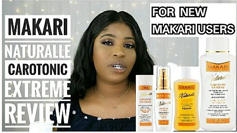 MAKARI CAROTONIC EXTREME REVIEW & PRODUCTS FOR NEW...