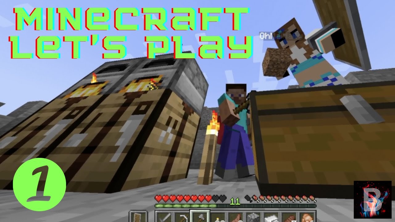 Minecraft Let’s Play Survival mode: Episode 1 - YouTube