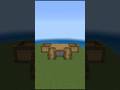 Wooden House Build in Minecraft Tutorial Timelapse #minecraft #shorts #viral
