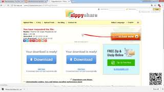 Cara download file di Zippy Share