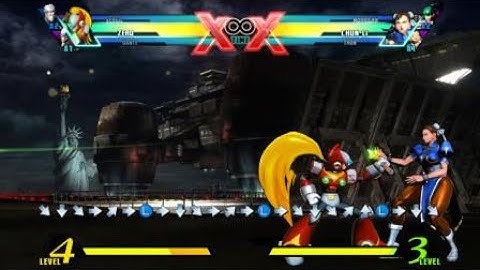 UMVC3 ZERO LIGHTNING LOOP First Time