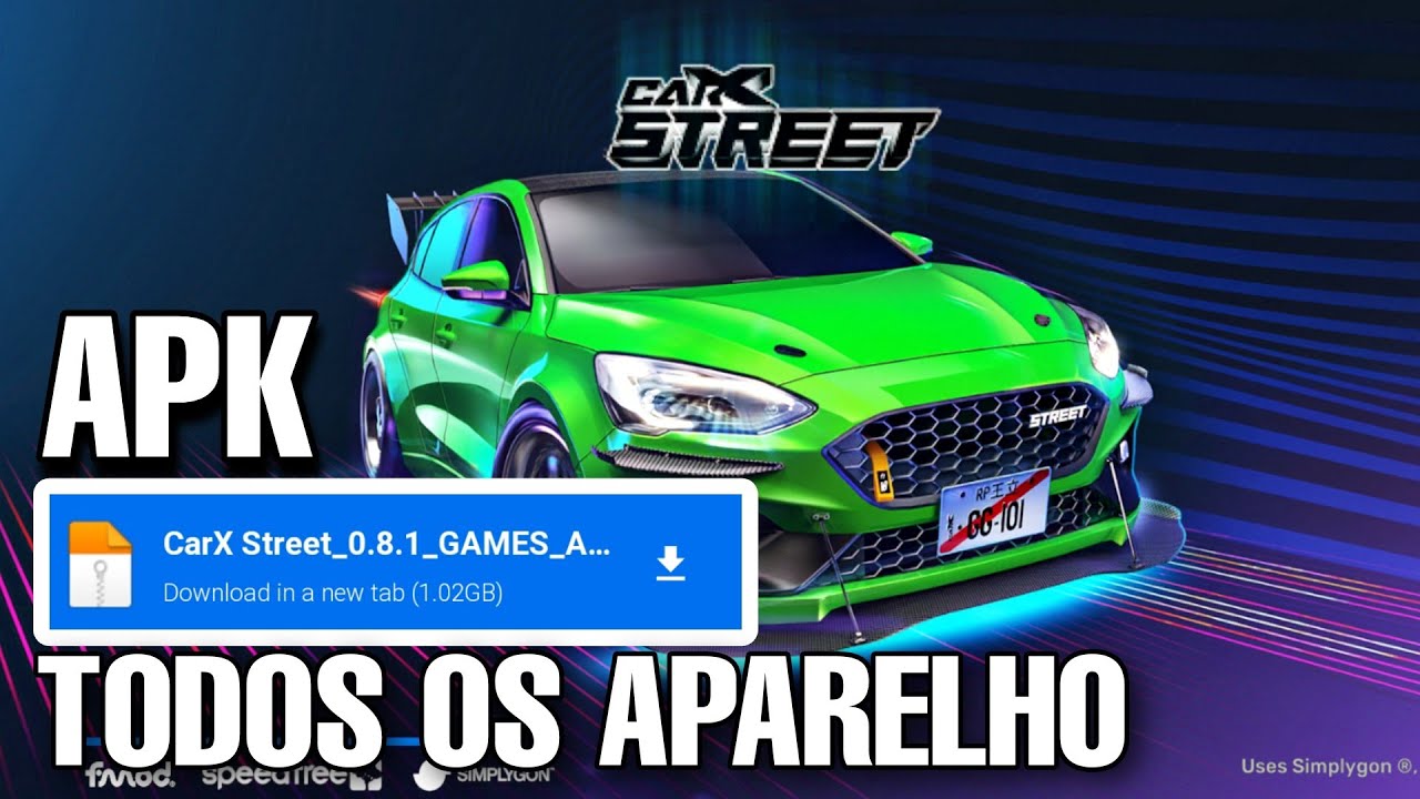Como Baixar CarX Street Android CarX Street download Arquivos CarX