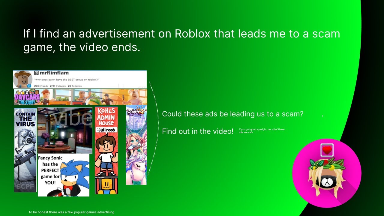 Roblox Advertisements But If I Get An Ad Leading Me To A Scam Game The Video Ends - new balance quotes roblox 53 off tajpalace net