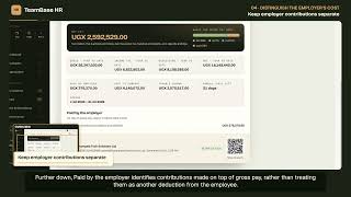 Generating and Sharing Employee Payslips | TeamBase HR
