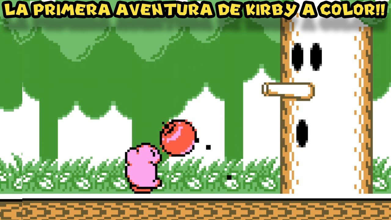 La Primera Aventura de Kirby A COLORES !! - Kirby's Dreamland DX con Pepe  el Mago - YouTube