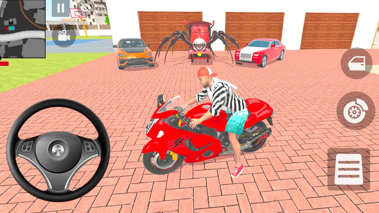 🎮 Franklin order by 3️⃣ cars 🚘  for Indian 🇮🇳 flag 🚩 in Indian 🇮🇳 bike 💥 Theft Auto simulator 🎮