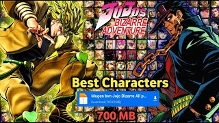 Release!! Jojo's Bizarre Adventure Mugen 2024 | Best Anime Game Android  Offline