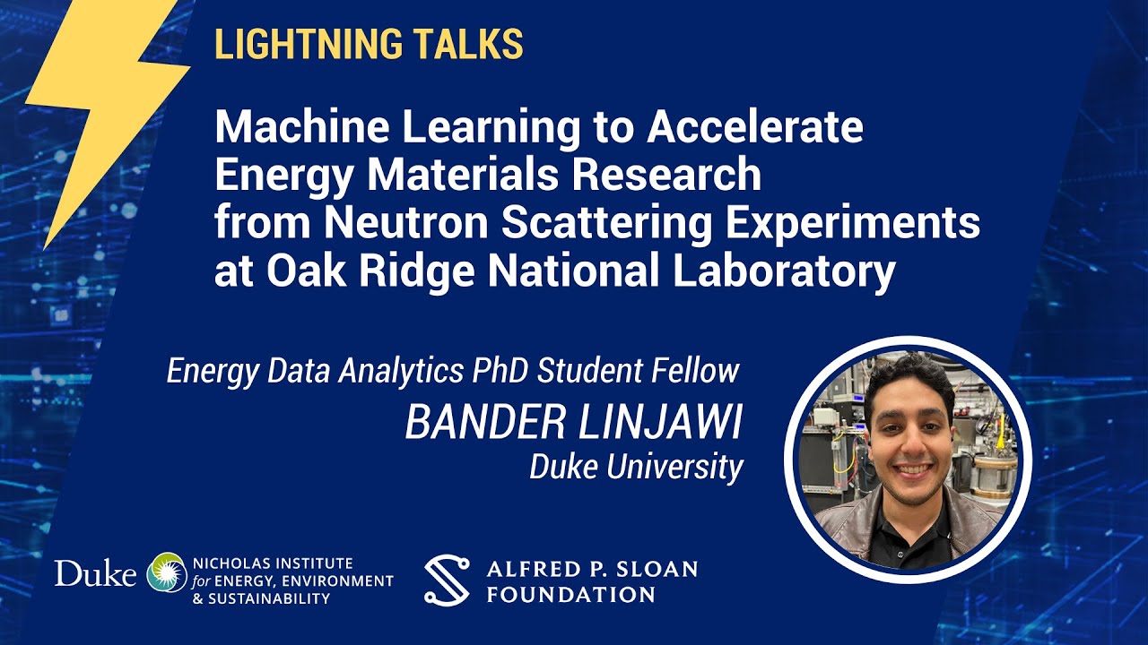 Machine Learning to Accelerate Energy Materials Research from Neutron Scattering Experiments