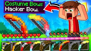 ماين كرافت صنعت 9 أقواس خارقة !🔥(بو الهكر!)😱 - Super Bows