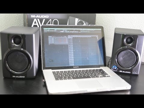 M-Audio AV 40 Monitor Speakers