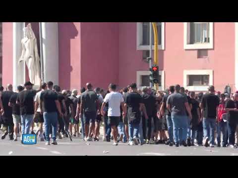 Video Derby Roma-Lazio, allerta scontri allo stadio Olimpico