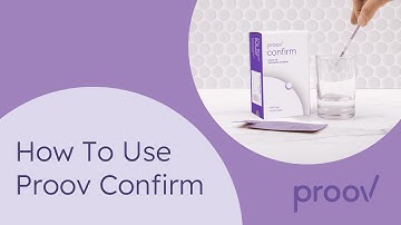 How To Use Proov Confirm