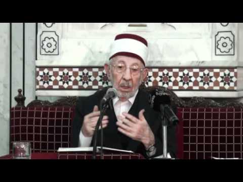 درس خاص للدكتور البوطي تصوير نسيم الشام 1 3